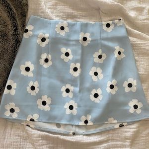 Blue princess Polly mini skirt sz 0